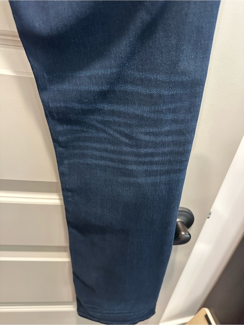 Express Indigo Straight Leg Jeans - Picture 3 of 6
